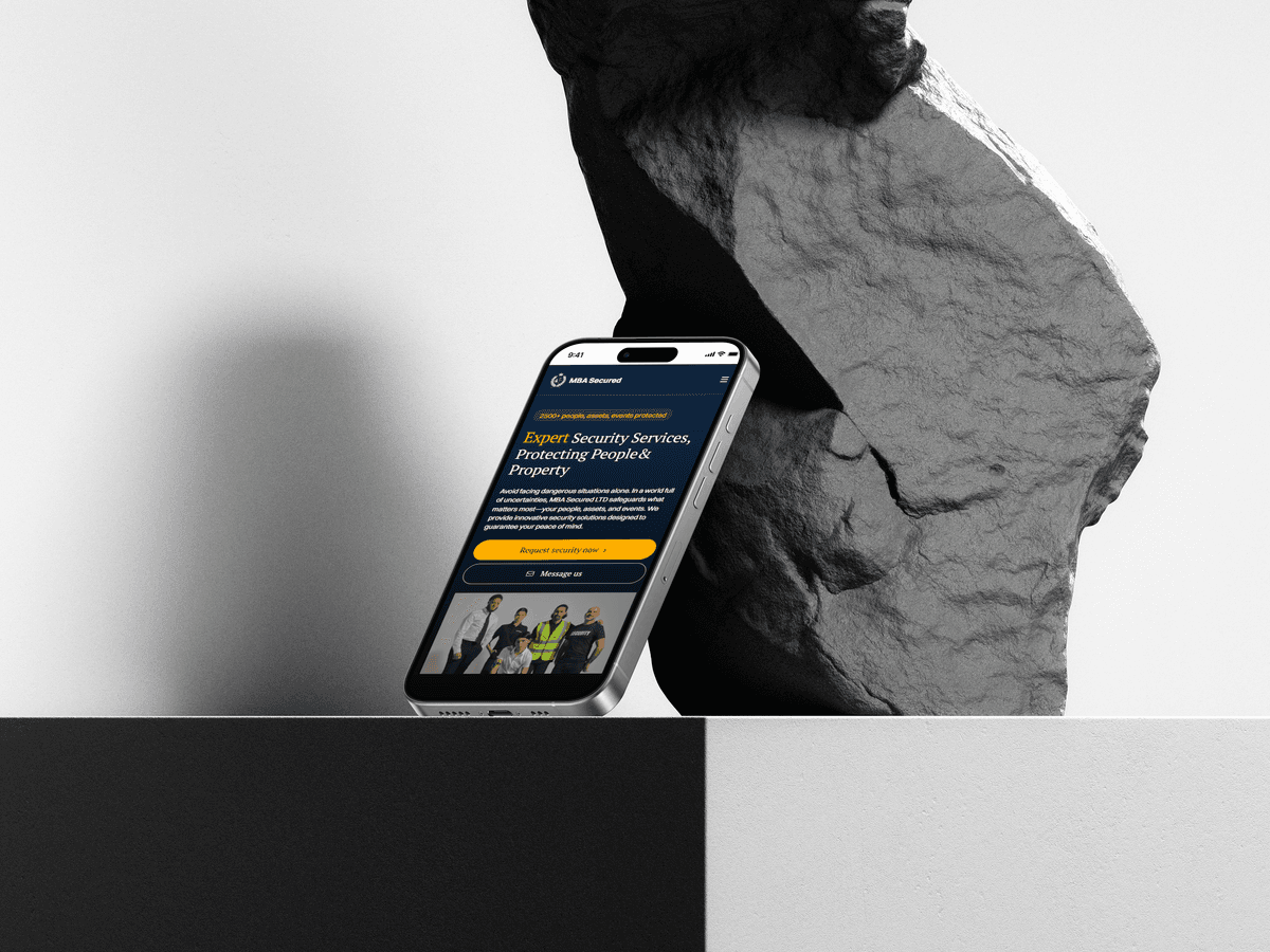 mba securitybuilt by Uk Web Designers